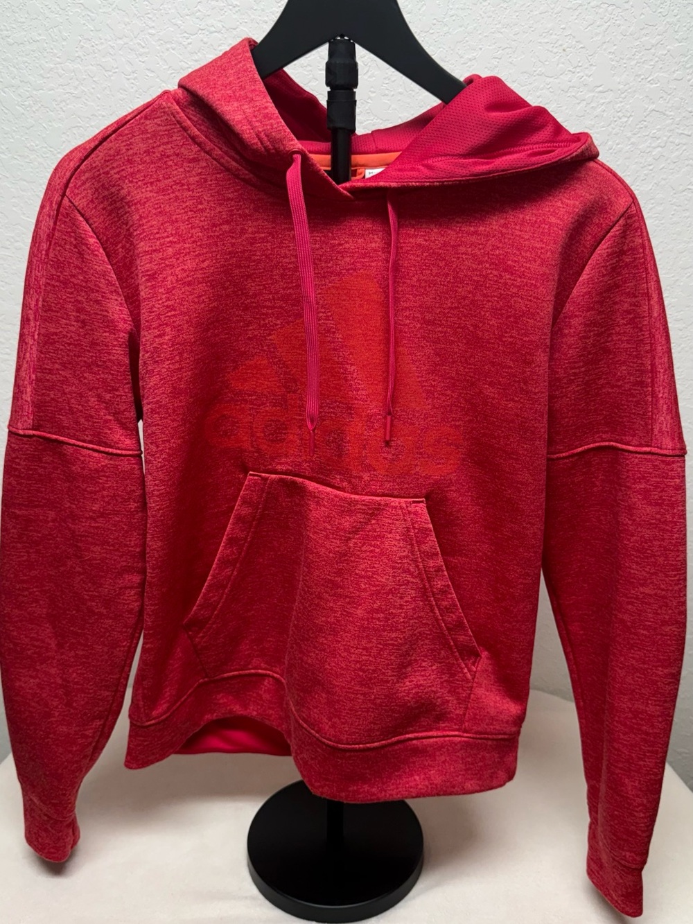 adidas Red Hooded Sweatshirt for Kids